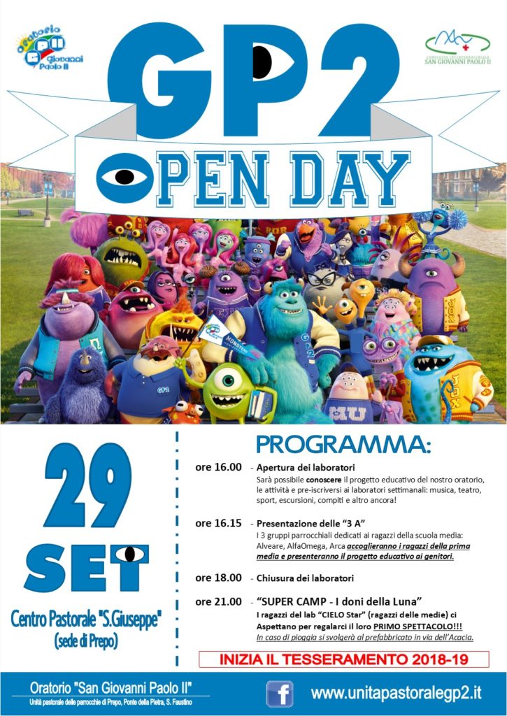 Open Day 2018