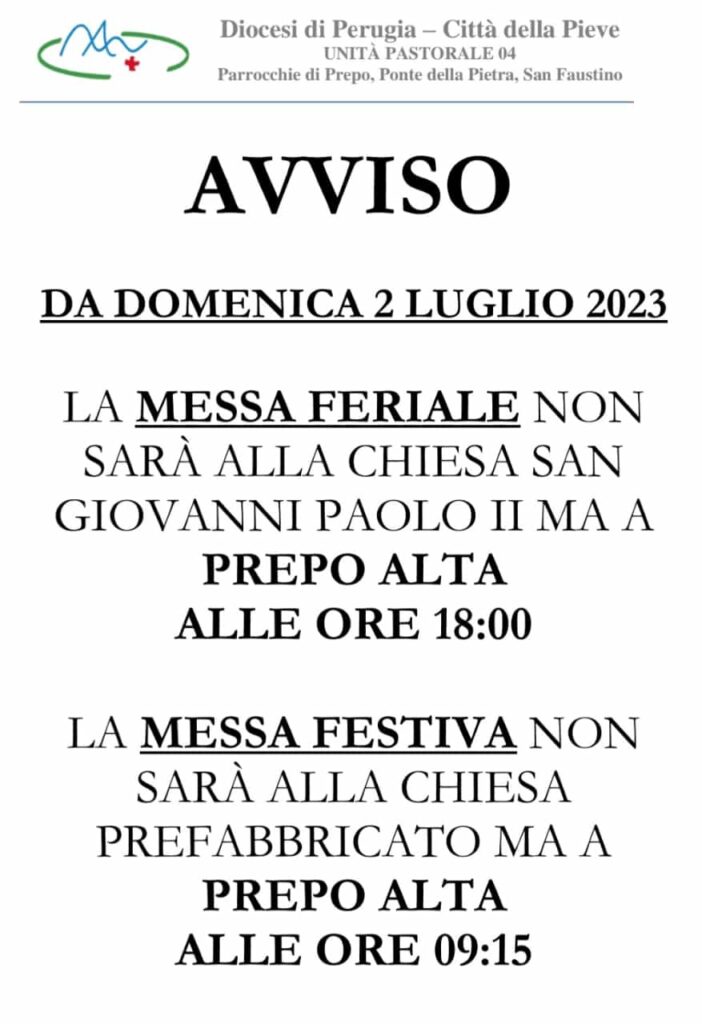 2023.07.02 Messe Prepo alta