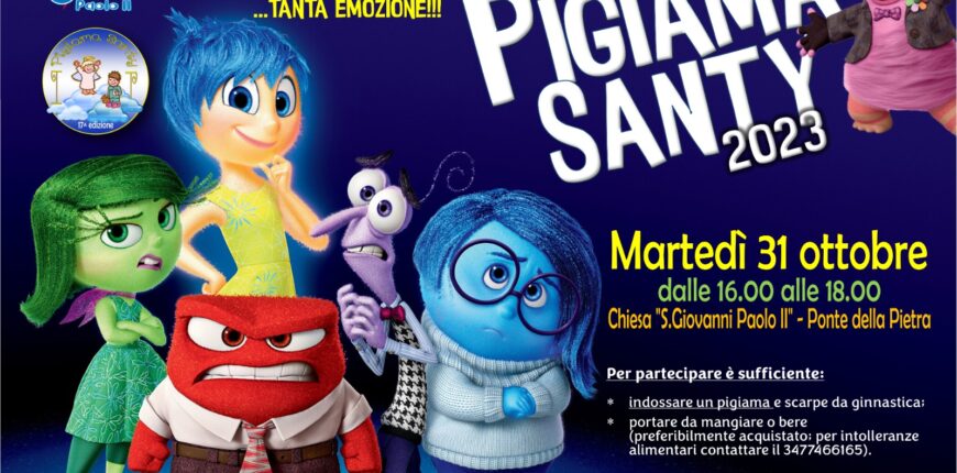 2023.10.31 Pigiama Santy