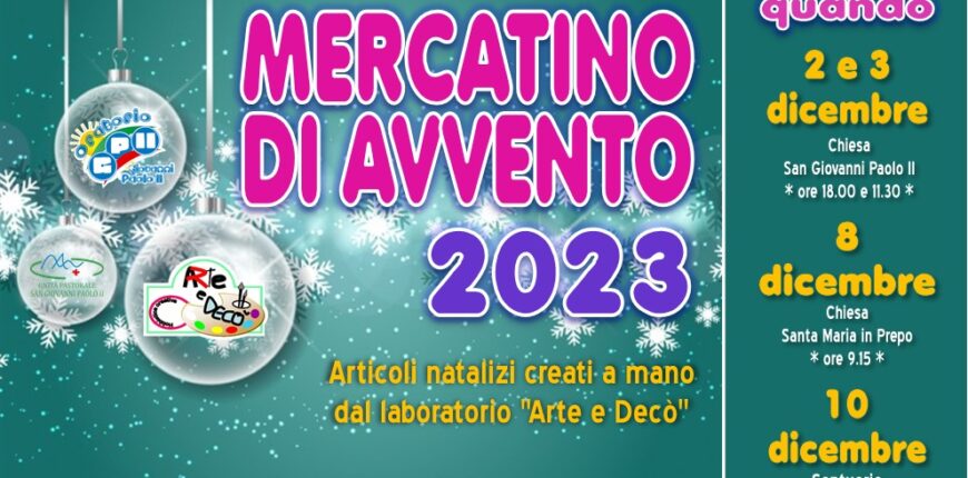 Mercatini Arte&Deco 2023