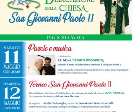 2024.05. 2° anniversario dedicazione SGPII