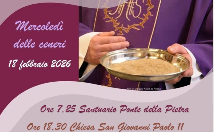Mercoledì delle Ceneri 2026