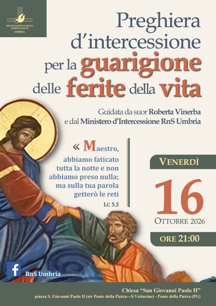 2026.10.16 preghiera di guarigione